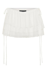 Dolce Dreams Mini Skort Off White