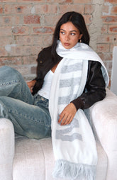 Falsetto Scarf Grey