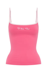 Lucky Thirteen Shaya Singlet Hot Pink