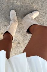 Tinashe Knee High Boots Sand