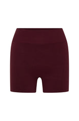 Zoom Seamless Shorts Merlot