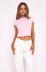 Moving Different Baby Tee Baby Pink