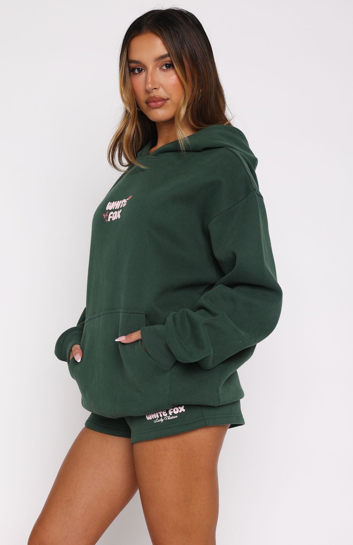 Lucky Thirteen Stephanie Lounge Shorts Green