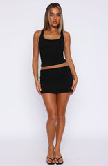 Always The Best Mini Skirt Black