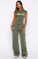 Ready To Go Baby Tee Khaki