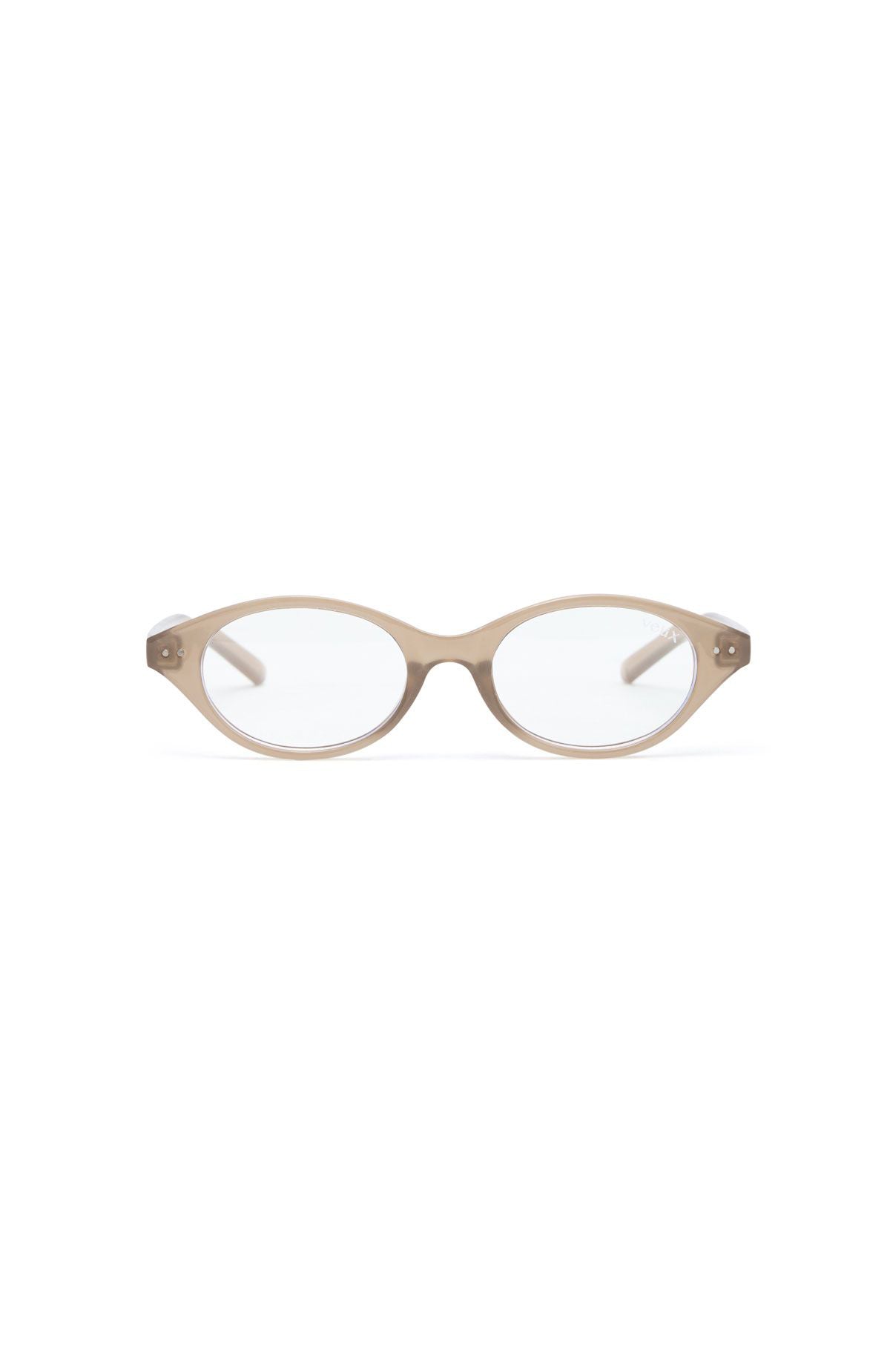 Rayne Blue Light Glasses Biscuit