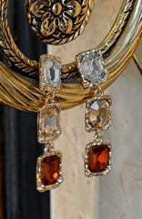 Ace Earrings Gold