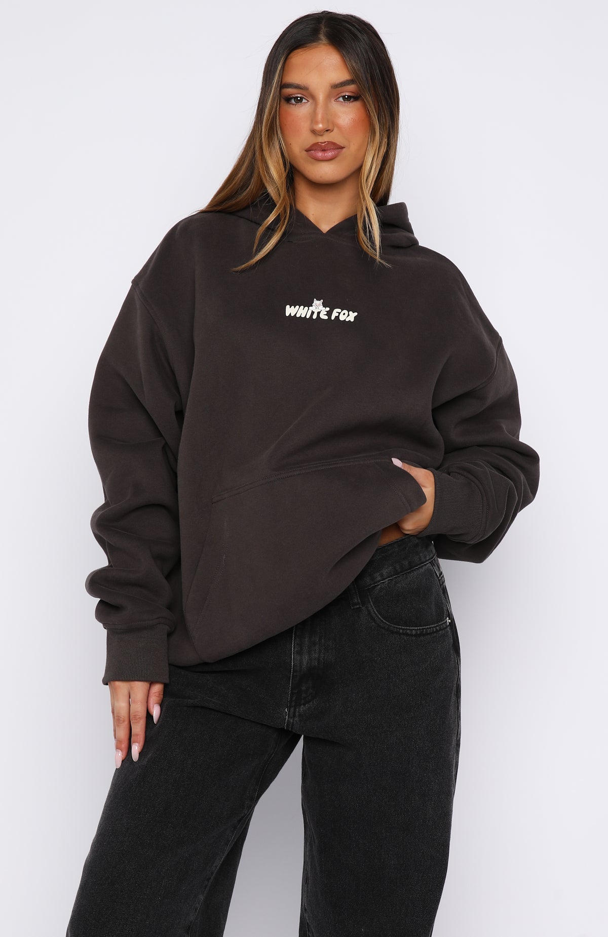 Bubbles & Foxy Friends Oversized Hoodie Bubbles