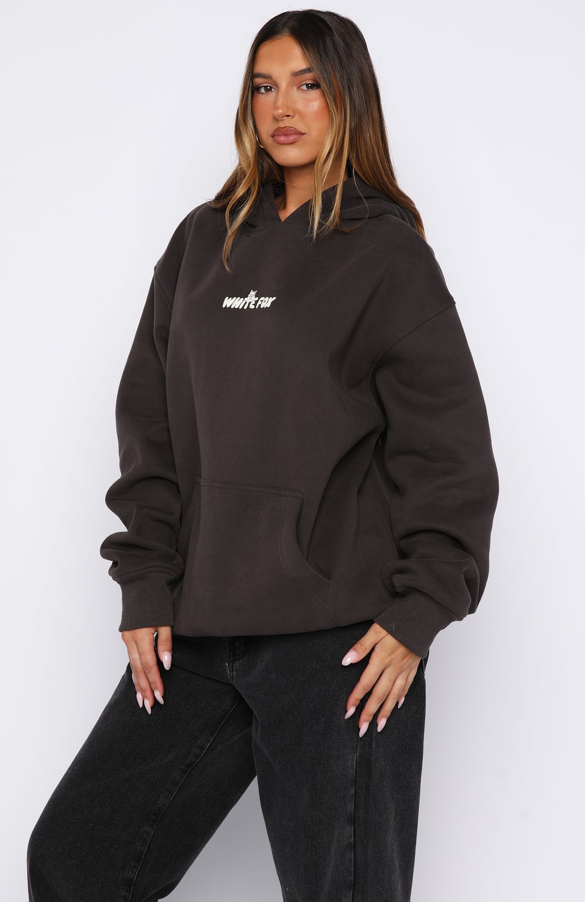 Bubbles & Foxy Friends Oversized Hoodie Bubbles