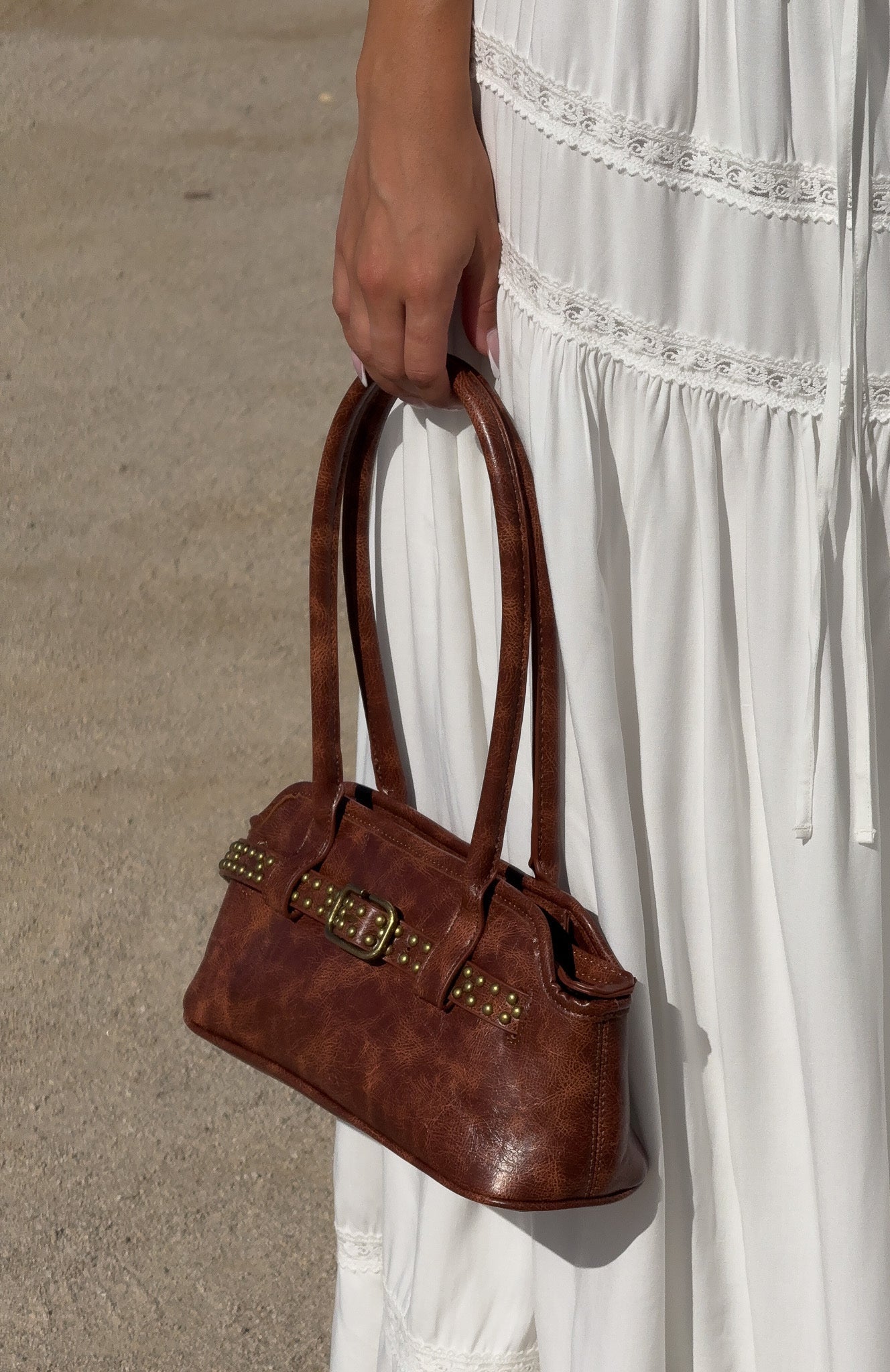 Christie Shoulder Bag Vintage Chocolate