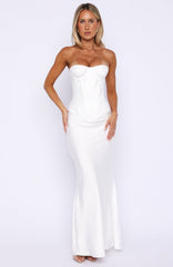 Golden Mile Strapless Bustier Off White