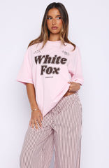 Seeing Stars Oversized Tee Pink