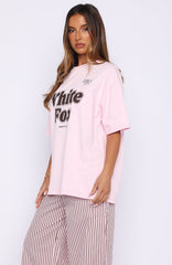 Seeing Stars Oversized Tee Pink